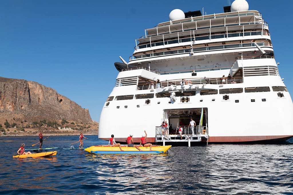Seabourn in the Mediterranean