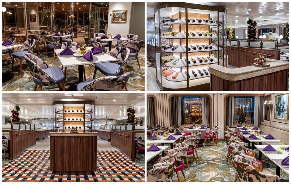 The Thistle Restaurant on Fred. Olsen Cruise Lines' Balmoral