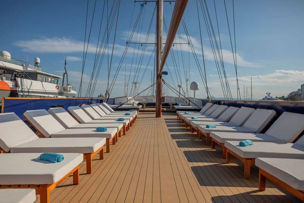 Variety Cruises' M/S Galileo Sundeck