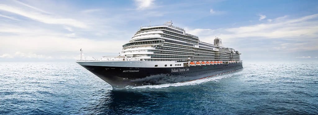 Holland America Line’s flagship, Rotterdam