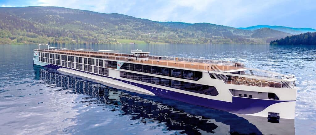 Rendered Image of newly announced TUI River Cruise ships