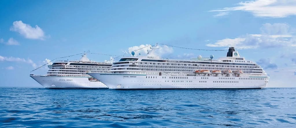 Crystal Serenity and Crystal Symphony