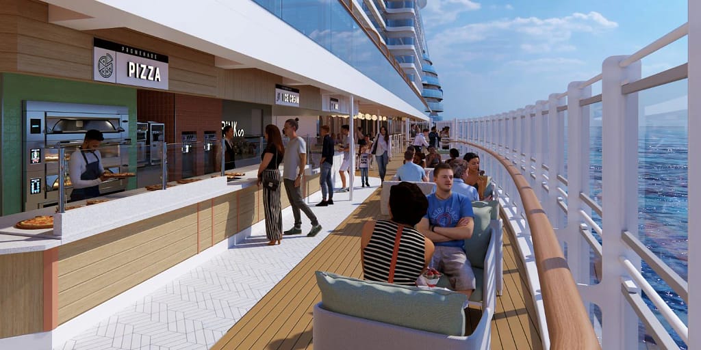 Sun Princess - The Promenade (Rendered Image)