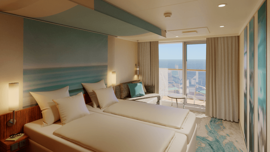 AIDAdiva Balcony - Rendered Image