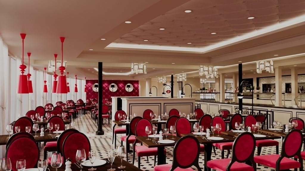 AIDAdiva Evolution - French Kiss Restaurant