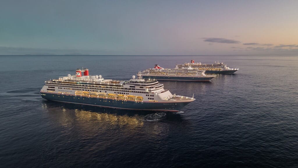 The Fred. Olsen Cruise Lines Fleet, Bolette, Balmoral and Borealis