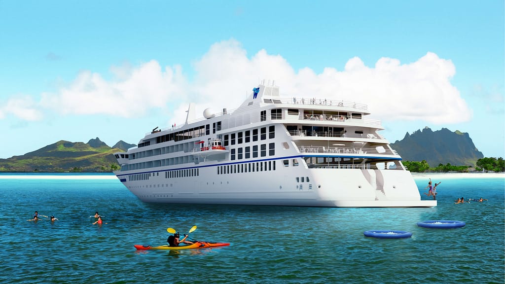 Windstar Cruises' Star Seeker - Rendered Image