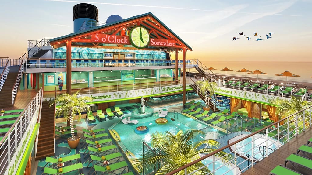 Margaritaville at Seas' Beachcomber - 5 o'Clock Somewhere Poolside destination