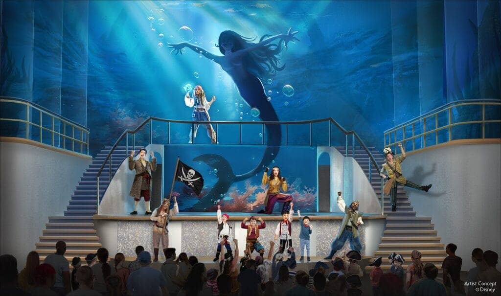 New stage show - Captain Jack Sparrow & the Siren Queen