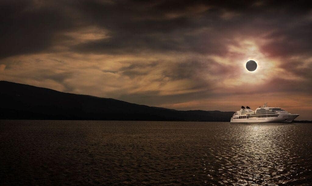 Seabourn are offering two unique voyages that will feature a chance to view the total solar eclipse occurring on 12 August 2026