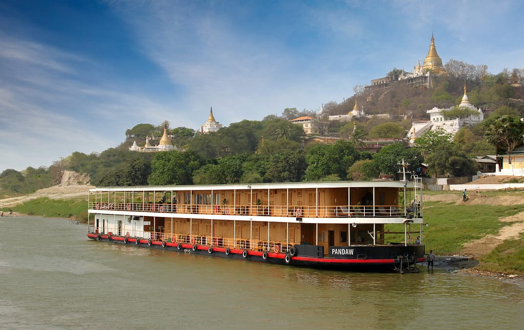 Pandaw cruising The Ganges