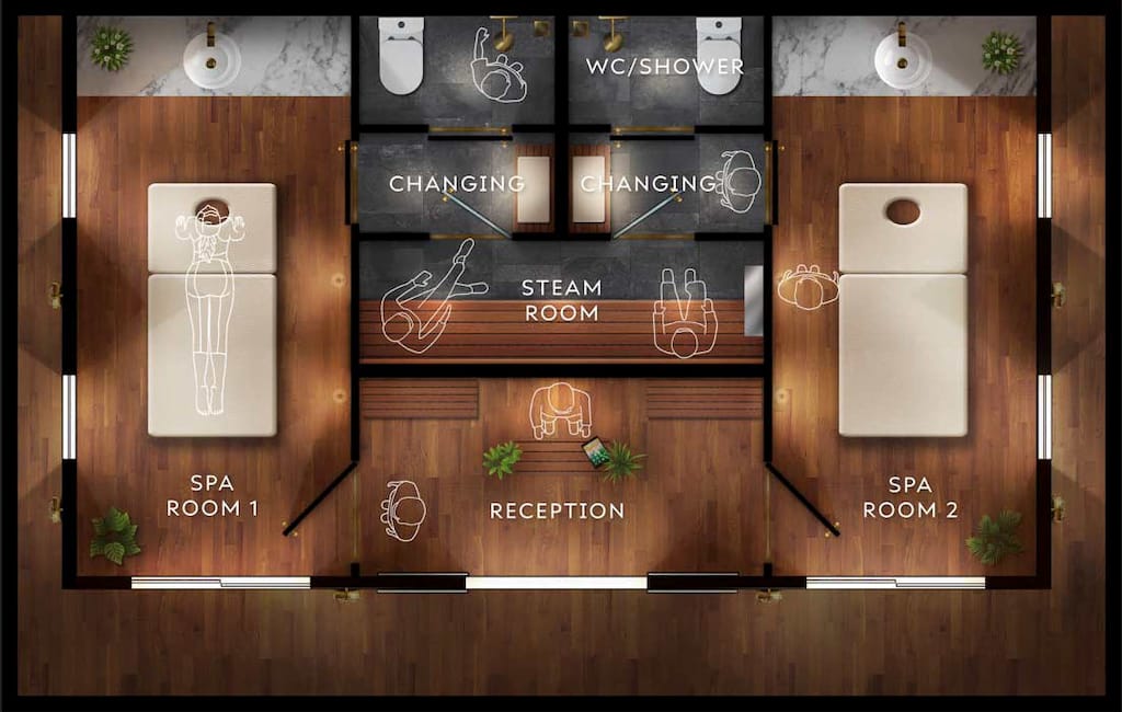 New Pandaw Spa Experience Layout