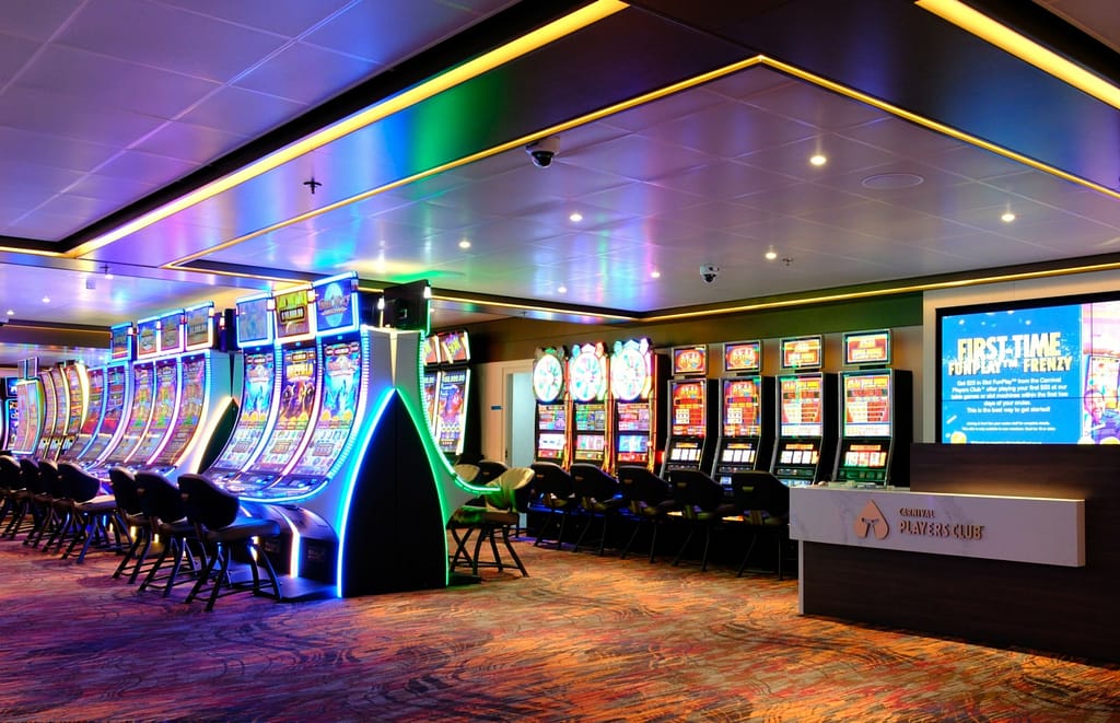 Carnival Pride refurbished casino