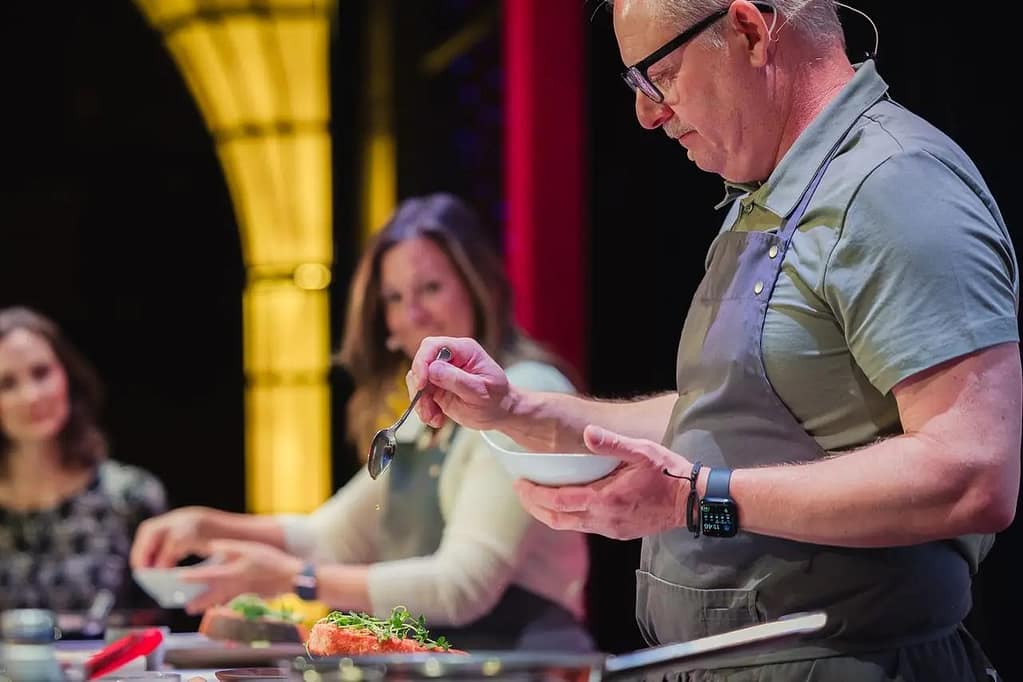 Celebrated Seattle-based chef and Holland America Line Culinary Ambassador Ethan Stowell recently joined Volendam’s Grand World Voyage from April 29 to May 3