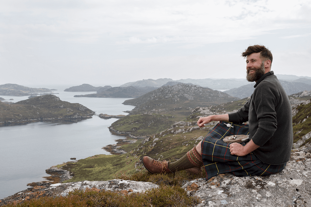 Best-selling author and TV presenter Coinneach MacLeod, who is better known as the Hebridean Baker