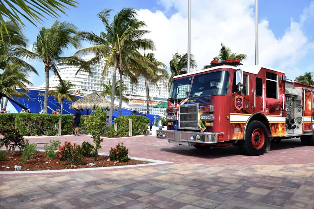 Carnival Mardi Gras at the Grand Turk Cruise Center