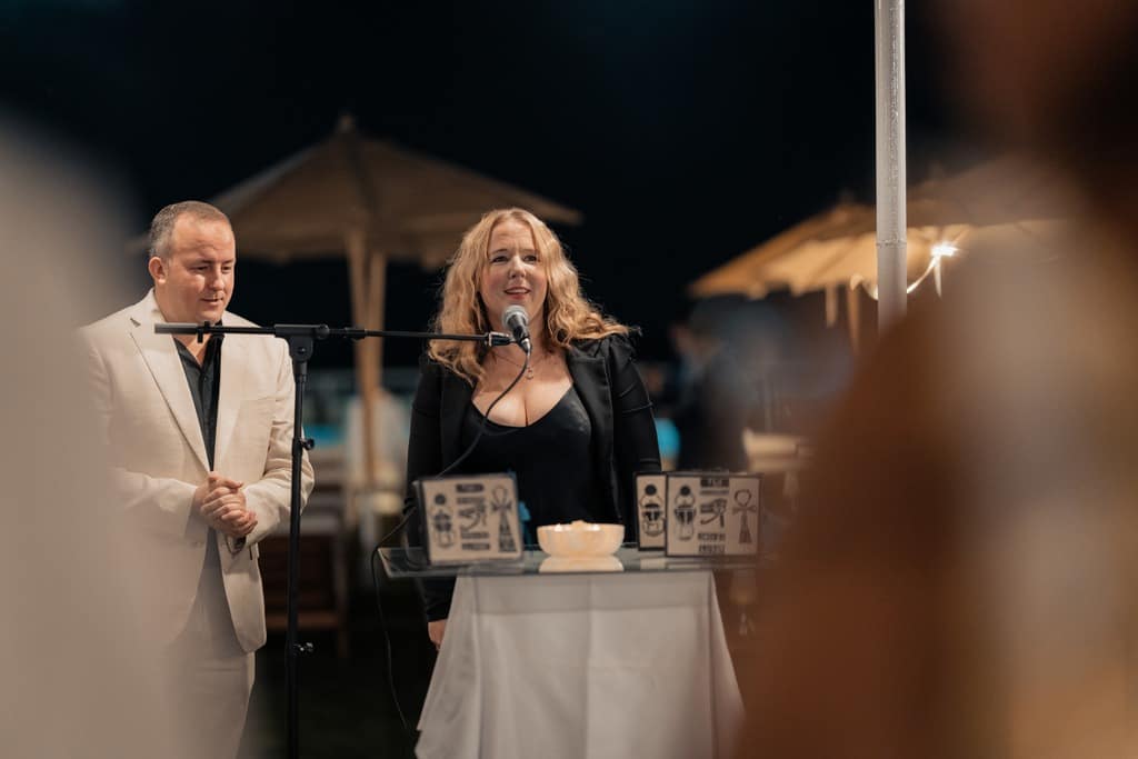 TUI River Cruises - TUI Bahareya Blessing Ceremony speech from Katy Berzins, Head of River Cruises at TUI River Cruises