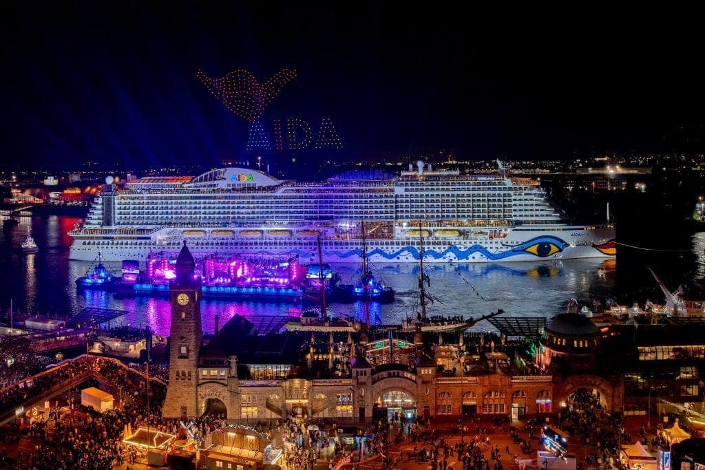 AIDA Cruises Prima in Hamburg