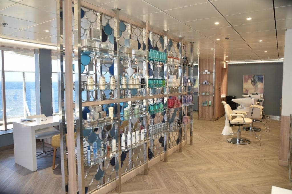 Cloud 9 Spa is one of the rebranded Venues Onboard Carnival Legend