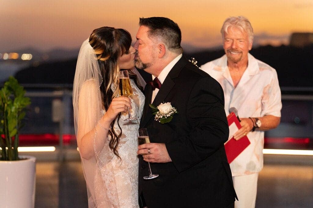 A Virgin Voyages Wedding for Danny and Brittany