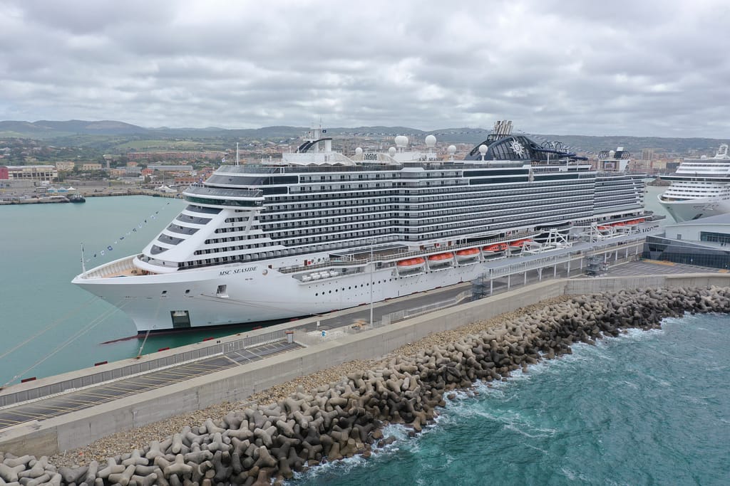 MSC Seaside in Civitavecchia