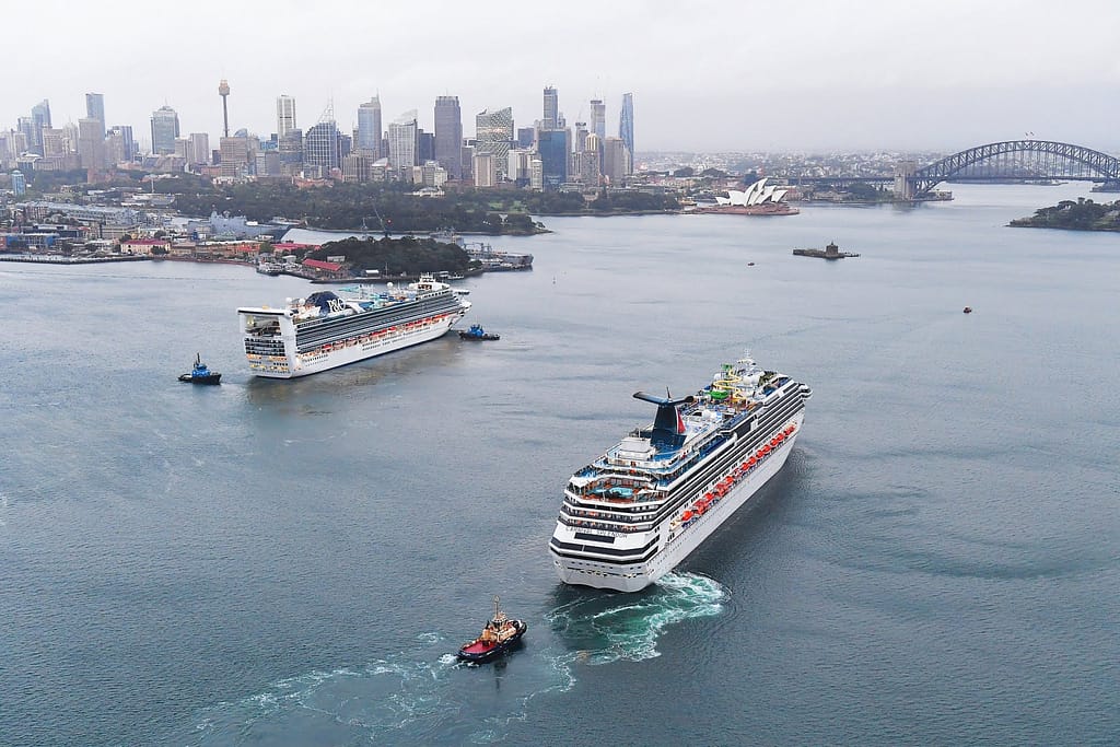 Carnival Splendour and Pacific Adventure in Sydney