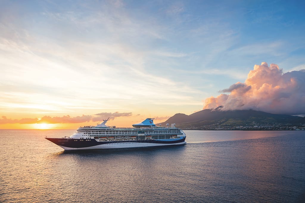 Marella Voyager off Bridgetown, Barbados
