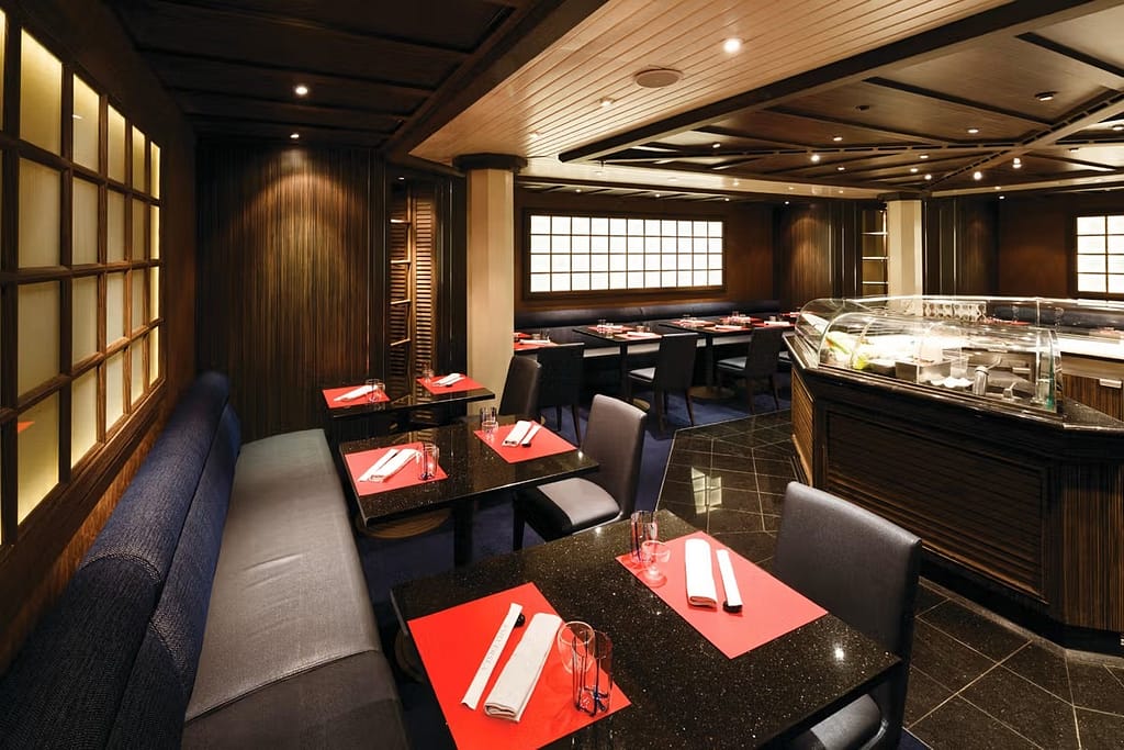 Silverseas' Silver Spirit - Seishin Restaurant