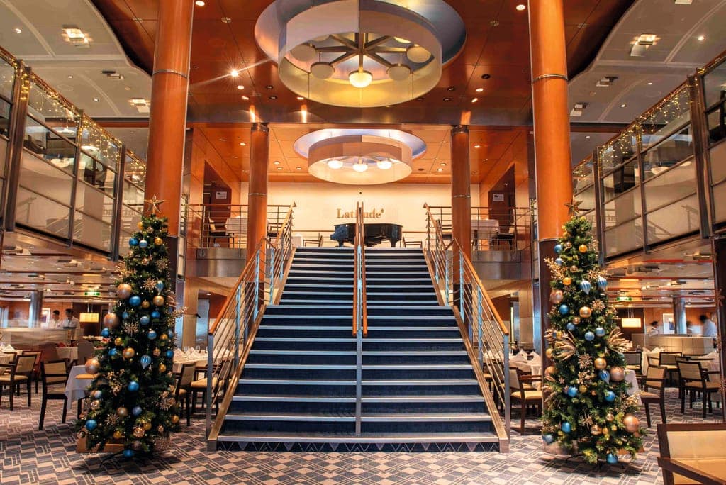 Marella Cruises Christmas Decorations on Marella Voyager