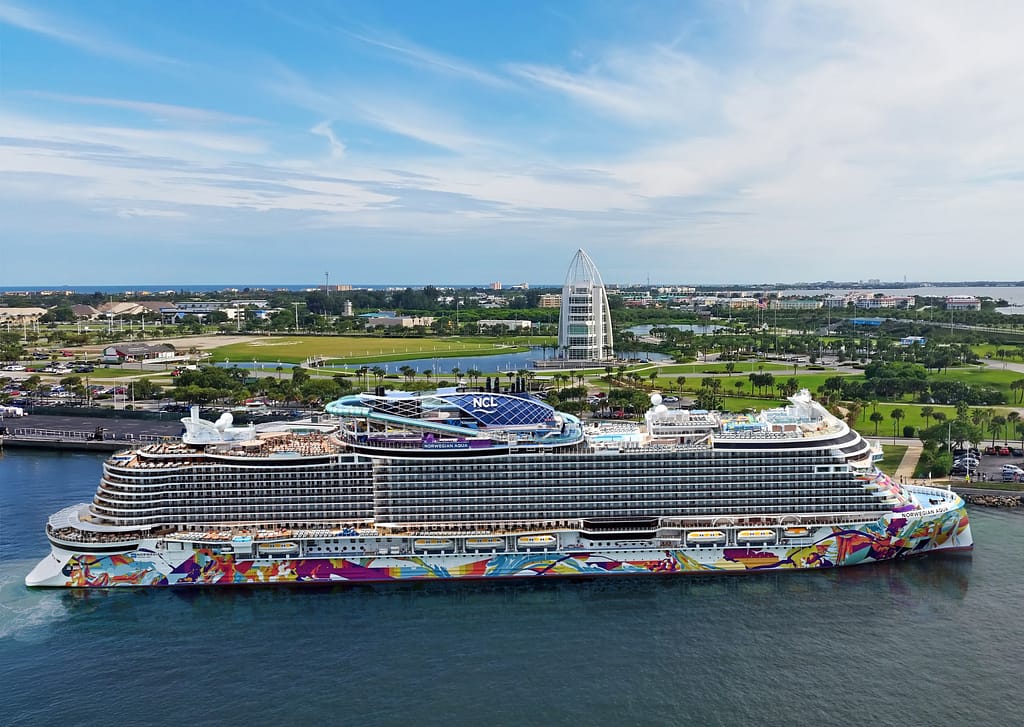 Norwegian Aqua in Port Canaveral, Florida