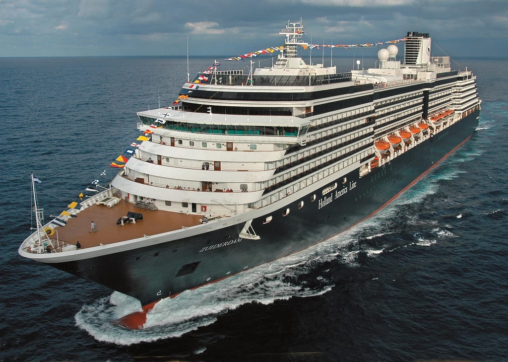 Holland America Lines' Zuiderdam