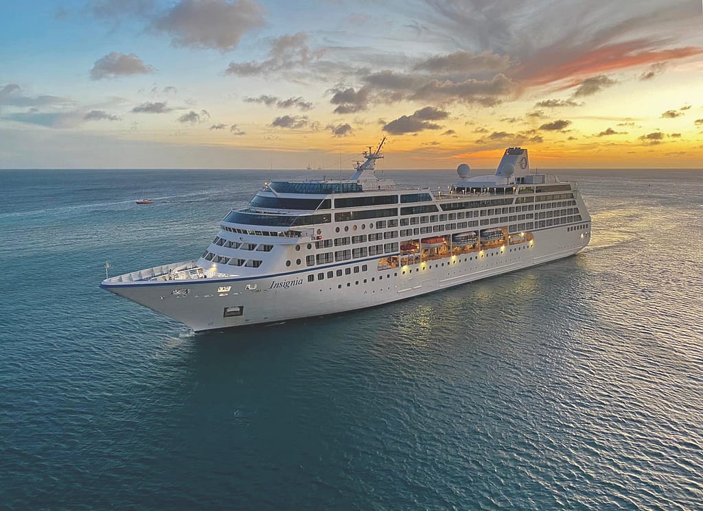 Oceania Insignia in St Lucia, Caribbean