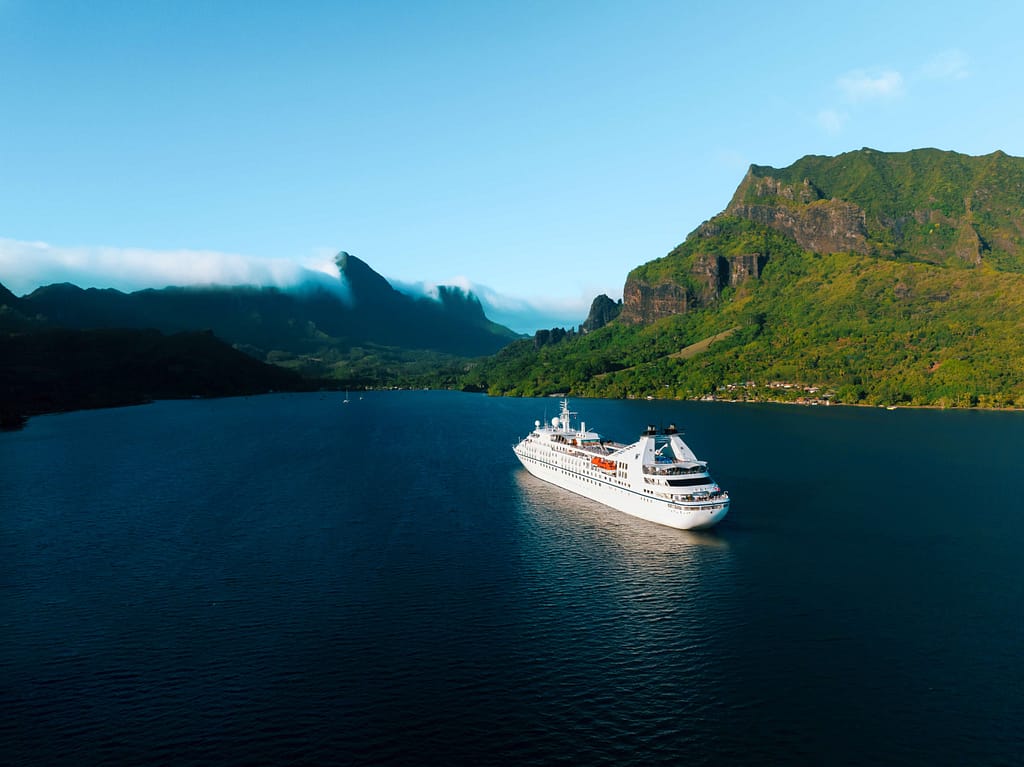 Windstar Cruises' Star Breeze in Moorea