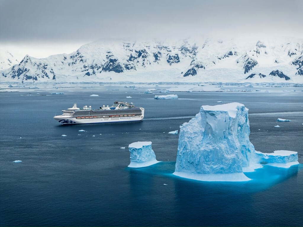 Princess Cruises' Sapphire Princess in Antarctica