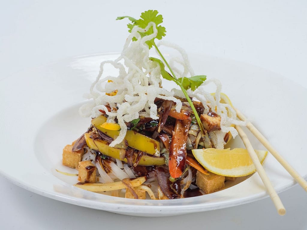 One of the offerings from the new Princess Cruises plant-based dinner menus