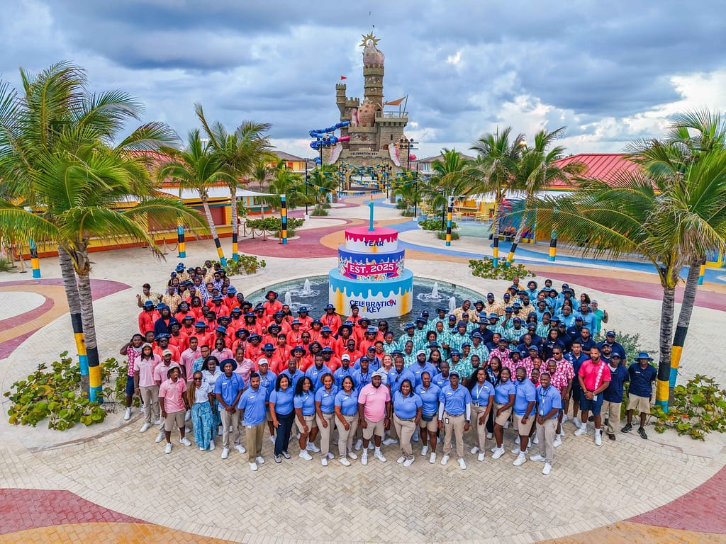 Carnival Cruise Line's Celebration Key Team celebrates first year anniversary