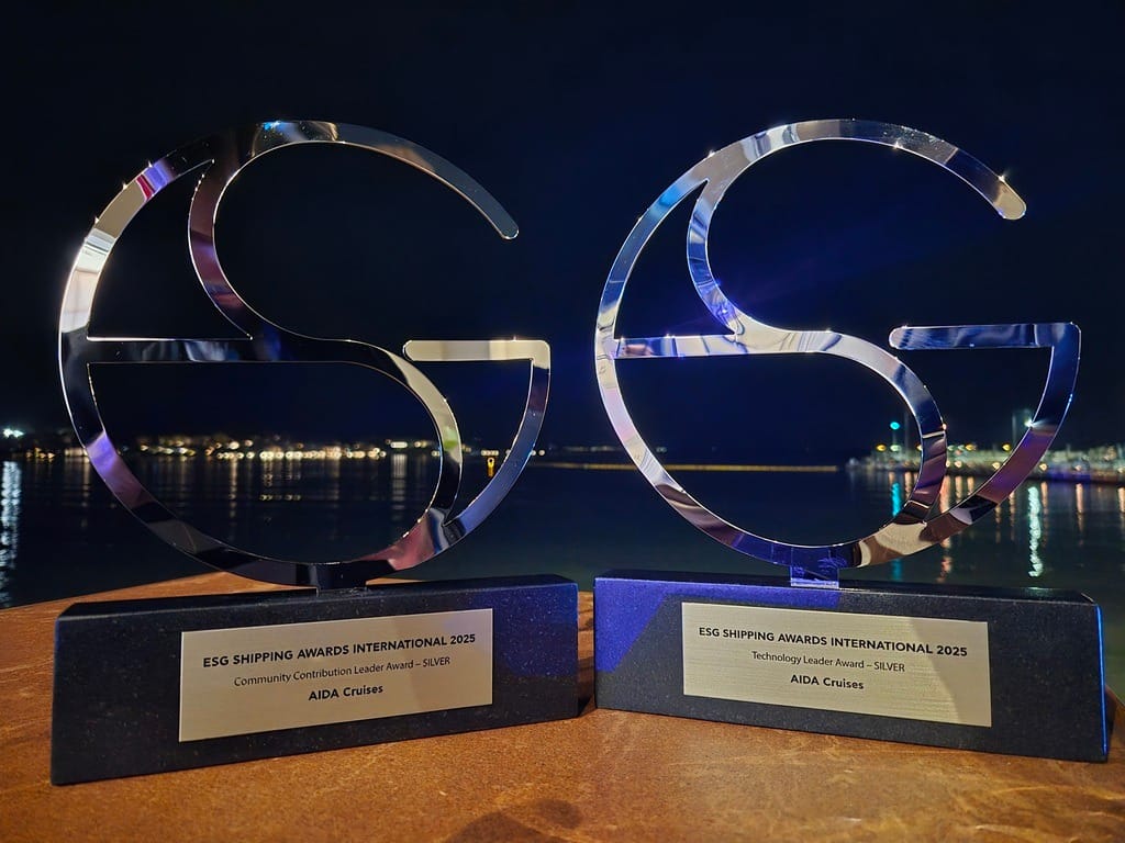 AIDA Cruises two ESG Awards
