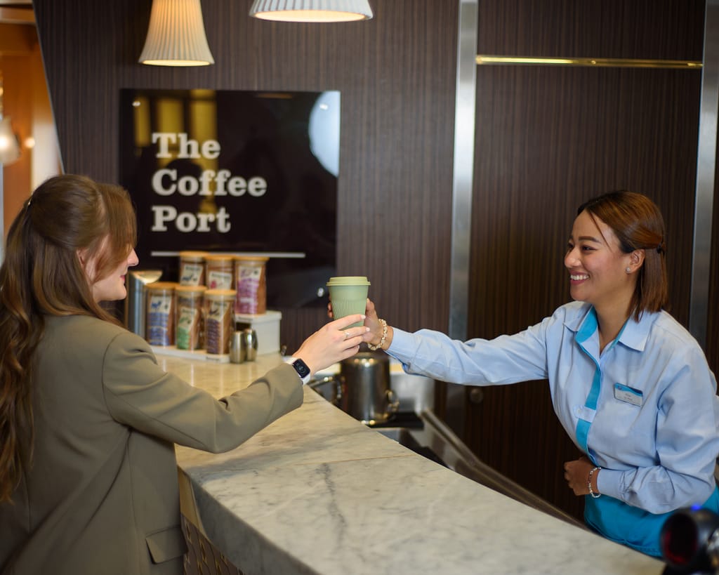 Marella Cruises is rolling out reusable coffee cups to all guests onboard its fleet of ships