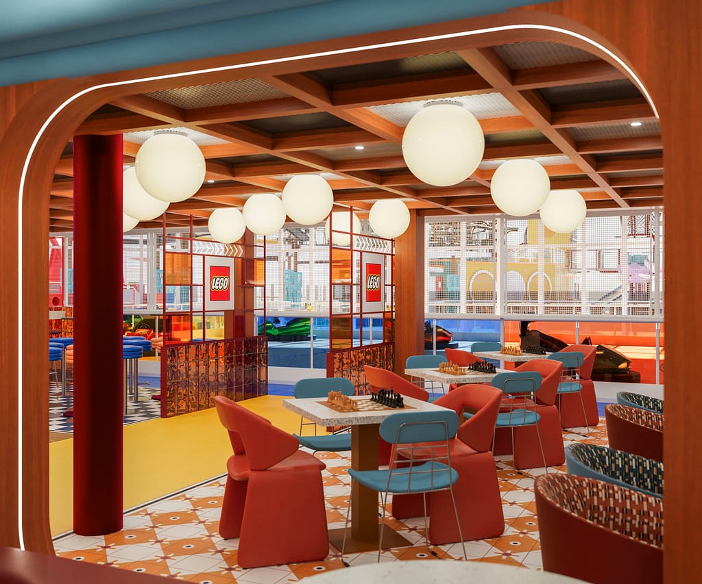 MSC World Atlantic Clubhouse - Rendered Image