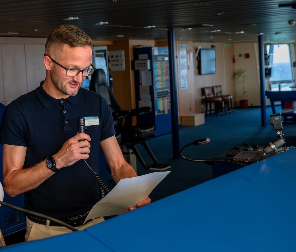 Scott Sanders, Cruise Director from Marella Cruises