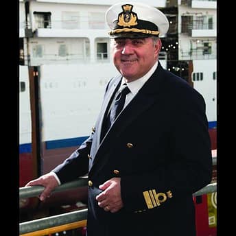 Captain Cosimo Pontillo - Master - © 2023 Silversea Cruises Ltd.