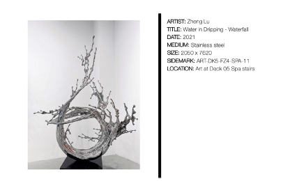 Zheng Lu, Water in Dripping - Waterfall