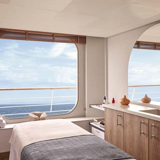 Aurora Spa Treatment Room, © 2023 Crystal Cruises Ltd