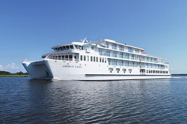 American Eagle, the first American Cruise Lines' coastal cats - © Copyright 2023 American Cruise Lines. All rights reserved.