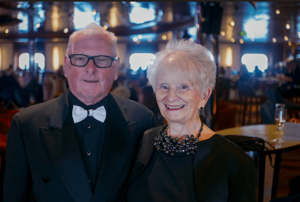 Retired husband and wife Glenys and Ian, from Brockhall Village in Lancashire