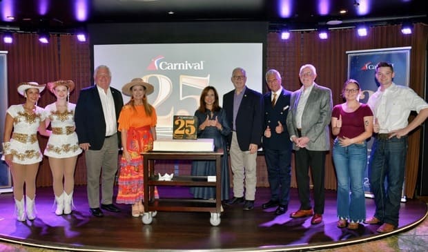 Carnival Cruise Line marks 25 years of sailing from Galveston with community leaders