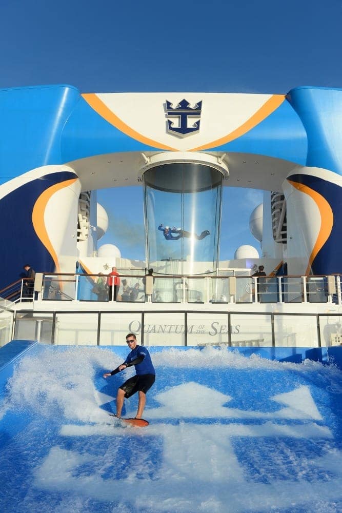 Royal Caribbeans' Quantum of the Seas - FlowRider & RipCord