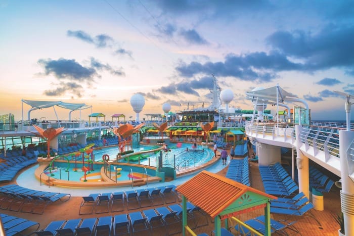 Navigator of the Seas’ Caribbean resort-style poolscape touts more pool for everyone