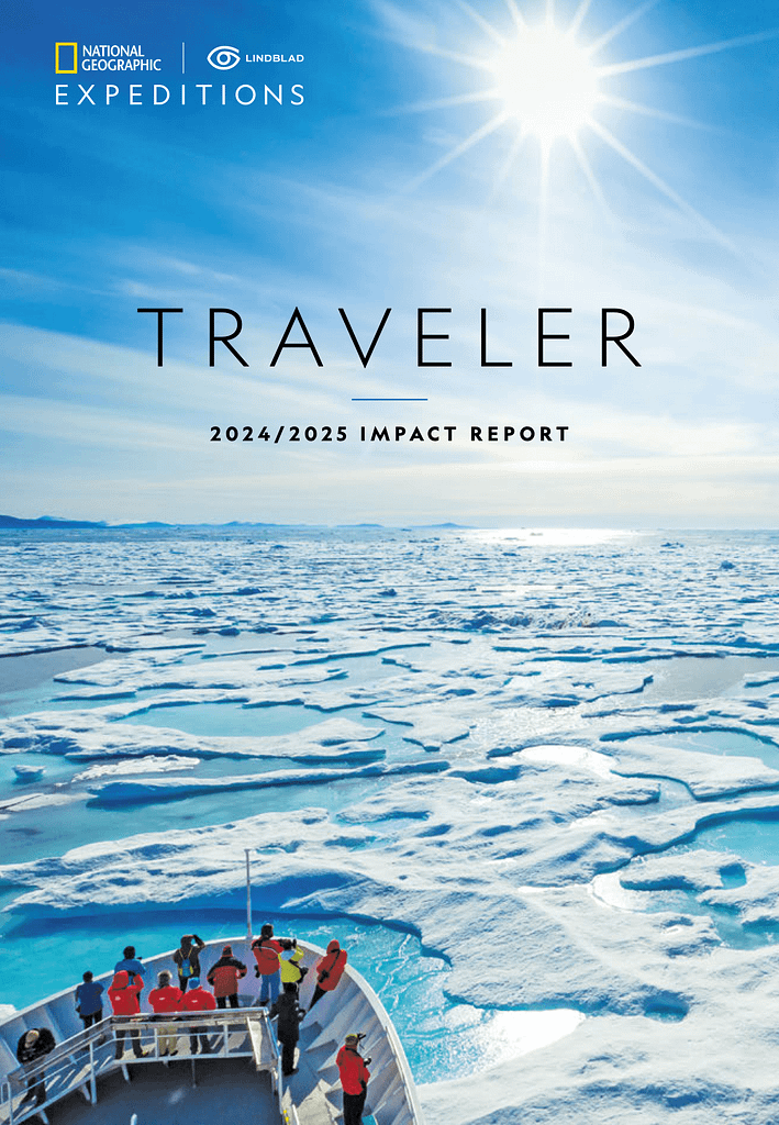 National Geographic-Lindblad Expeditions has released the 2025/2026 Traveler Impact Report