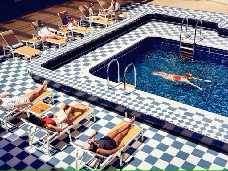 Cunards' Queen Anne Pavilion Pool